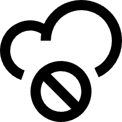 Cloud Disable Restrict Icon from Nova Line Set