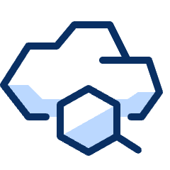 Cloud Find Search Icon from Cyber Duotone Set