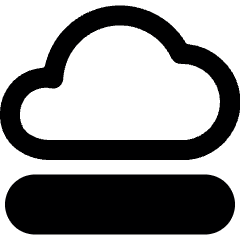 Cloud Loaded Icon from Ultimate Bold Set