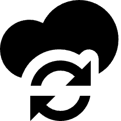Cloud Refresh Sync Icon from Nova Solid Set