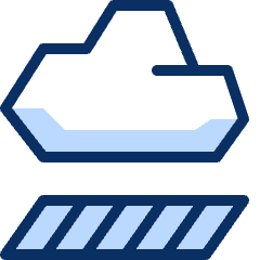 Cloud Transfer Start Icon from Cyber Duotone Set