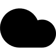 Cloud Icon from Micro Solid Set