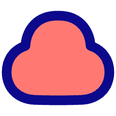 Cloud Icon from Plump Pop Set