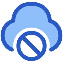 Cloud Block Icon from Plump Duo Set