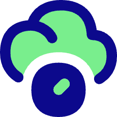 Cloud Clock Icon from Flex Pop Set