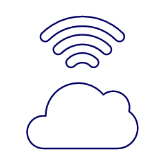 Cloud Connecting 1 Illustration from UX Line Set