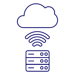 Cloud Connecting 14 Illustration from UX Line Set