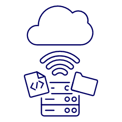Cloud Connecting 16 Illustration from UX Line Set