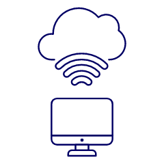 Cloud Connecting 2 Illustration from UX Line Set
