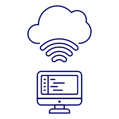 Cloud Connecting 5 Illustration from UX Line Set