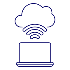 Cloud Connecting 8 Illustration from UX Line Set