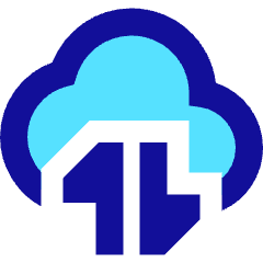 Cloud Data Transfer Icon from Sharp Pop Set