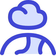 Cloud Globe Icon from Flex Duo Set