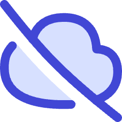Cloud Off Icon from Flex Duo Set