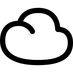 Cloud Icon from Flex Line Set