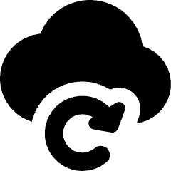 Cloud Refresh Icon from Core Solid Set