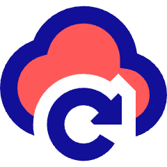 Cloud Refresh Icon from Sharp Pop Set