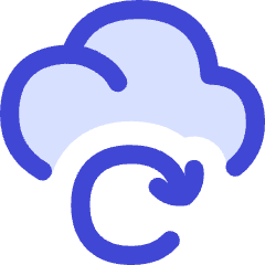 Cloud Refresh Icon from Flex Duo Set