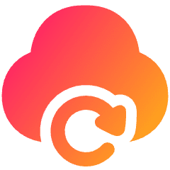 Cloud Refresh Icon from Plump Gradient Set