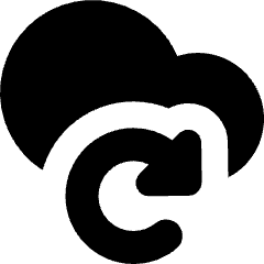 Cloud Refresh Icon from Micro Solid Set
