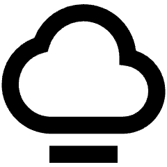 Cloud Remove Icon from Sharp Remix Set