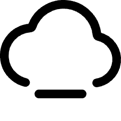 Cloud Remove Icon from Core Line Set