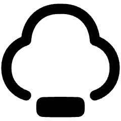 Cloud Remove Icon from Plump Remix Set