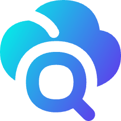 Cloud Search Icon from Flex Gradient Set