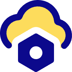 Cloud Setting Bolt Nut Icon from Core Pop Set