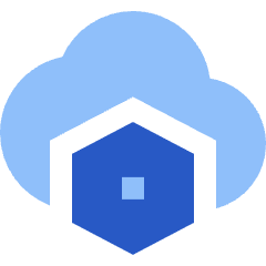 Cloud Setting Bolt Nut Icon from Sharp Flat Set