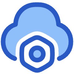 Cloud Setting Bolt Nut Icon from Plump Duo Set