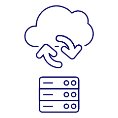 Cloud Sync 14 Illustration from UX Line Set