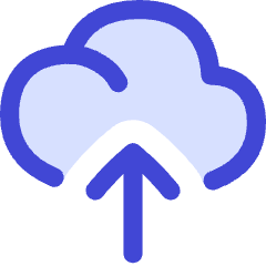 Cloud Upload Icon from Flex Duo Set