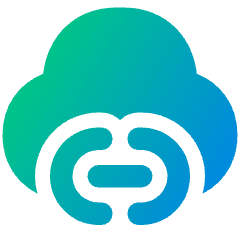 Insert Cloud Link Icon from Plump Gradient Set