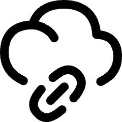 Insert Cloud Link Icon from Flex Line Set