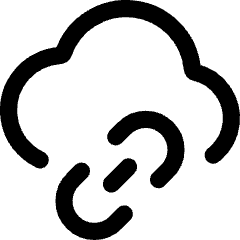 Insert Cloud Link Icon from Core Line Set