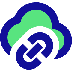 Insert Cloud Link Icon from Sharp Pop Set