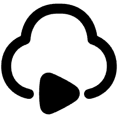 Insert Cloud Video Icon from Plump Remix Set