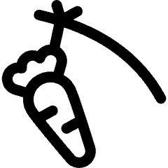 Workflow Coaching Carrot Bait Icon from Ultimate Regular Set