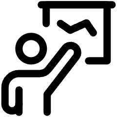 Workflow Coaching Chart 2 Icon from Ultimate Regular Set