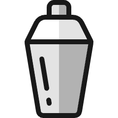 Cocktail Shaker Icon from Ultimate Colors Set