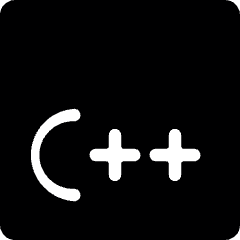 C Plus Plus 1 Icon from Ultimate Bold Set