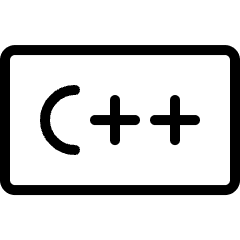 C Plus Plus Icon from Ultimate Light Set