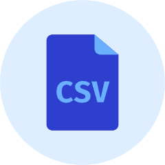 Csv File Icon from Kameleon Duo Set