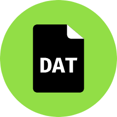 Dat File Icon from Kameleon Pop Set