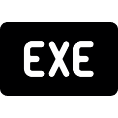 Exe Icon from Ultimate Bold Set