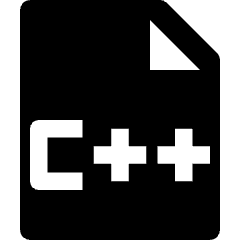 File C Plus Plus Icon from Nova Solid Set
