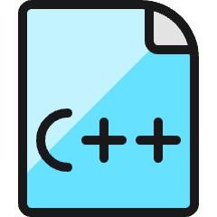 File C Plus Plus Icon from Ultimate Colors Set