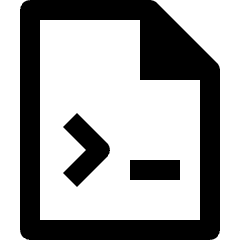 File Code 1 Icon from Nova Line Set