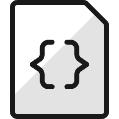 File Code 1 Icon from Ultimate Colors Set